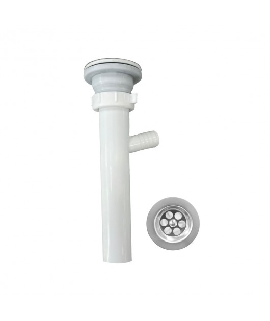 Desagüe universal inoxidable con conexión para lavadora